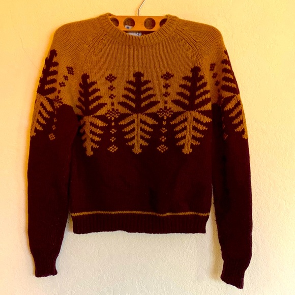 Free People Sweaters - VTG FREE PEOPLE Wool Ski Nordic Alpine Sweater SZ Large
